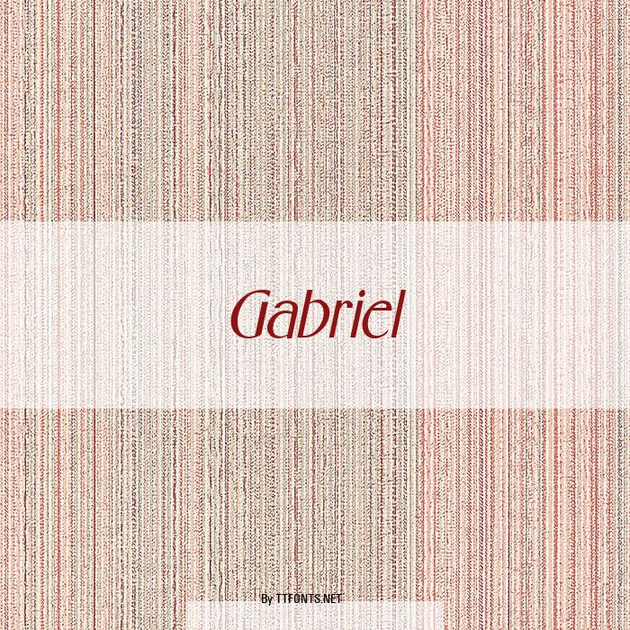 Gabriel example